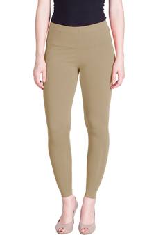  Lyra Beige Free Size Ankle Leggings