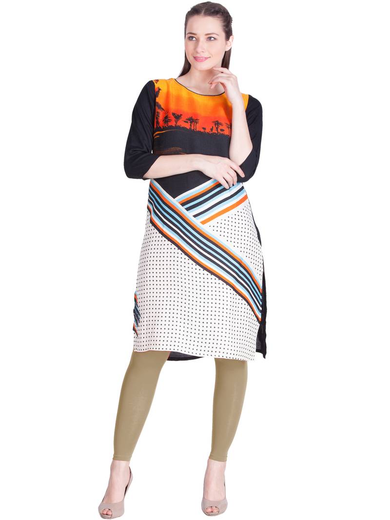  Lyra Beige Free Size Ankle Leggings