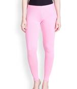  Lyra Light Pink Free Size Ankle Leggings