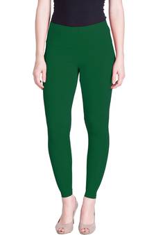  Lyra Rama Green Free Size Ankle Leggings