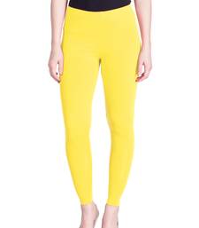  Lyra Light Lemon Free Size Ankle Leggings