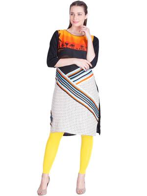  Lyra Light Lemon Free Size Ankle Leggings 2