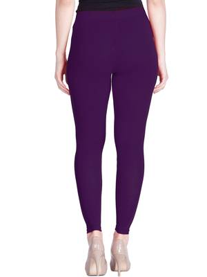  Lyra M. Purple Free Size Ankle Leggings 4