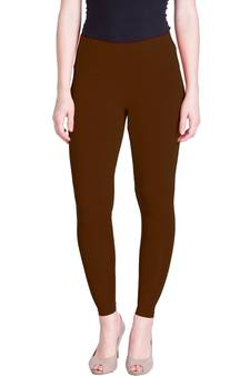  Lyra M. Brown Free Size Ankle Leggings