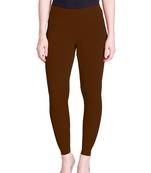  Lyra M. Brown Free Size Ankle Leggings
