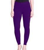  Lyra Purple Heart Free Size Ankle Leggings