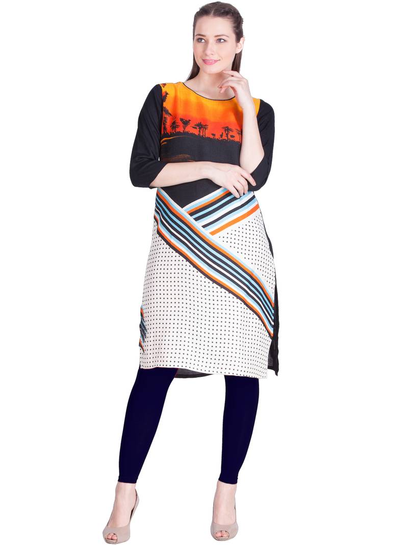 Lux Lyra Navy Blue Free Size Ankle Leggings