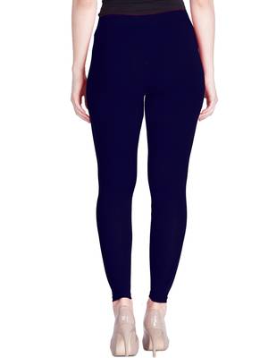 Lux Lyra Navy Blue Free Size Ankle Leggings 4