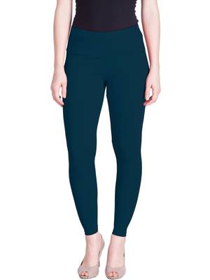  Lyra Moonlight Blue Free Size Ankle Leggings 1