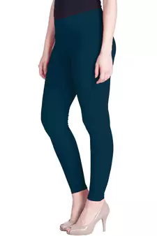  Lyra Moonlight Blue Free Size Ankle Leggings
