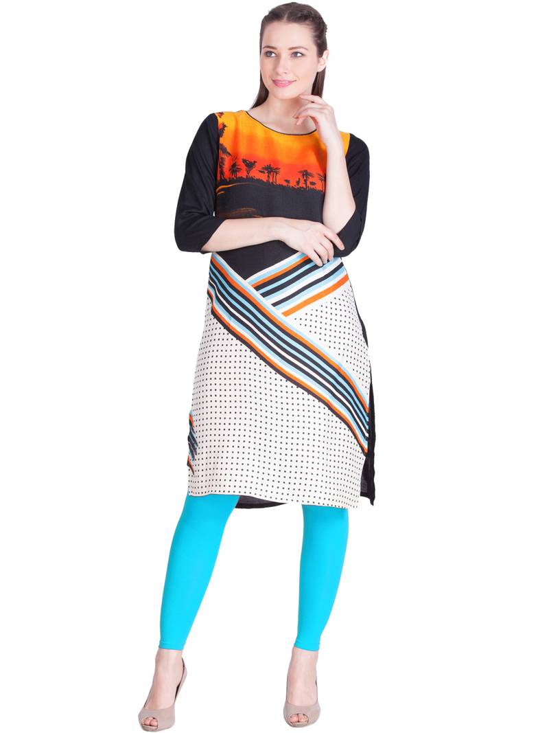  Lyra Powder Blue Free Size Ankle Leggings