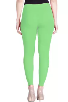  Lyra Pesta Green Free Size Ankle Leggings