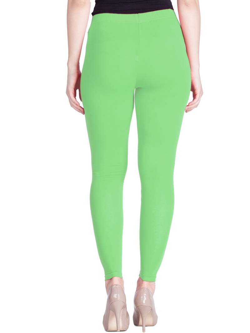  Lyra Pesta Green Free Size Ankle Leggings