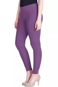  Lyra Light Lavender Free Size Ankle Leggings