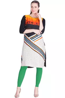  Lyra Kiwi Free Size Ankle Leggings