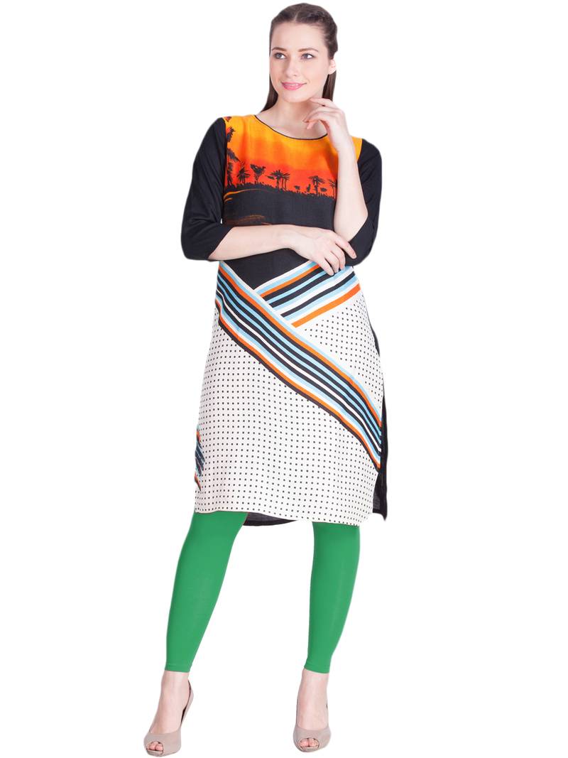  Lyra Kiwi Free Size Ankle Leggings