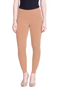  Lyra Peach Free Size Ankle Leggings