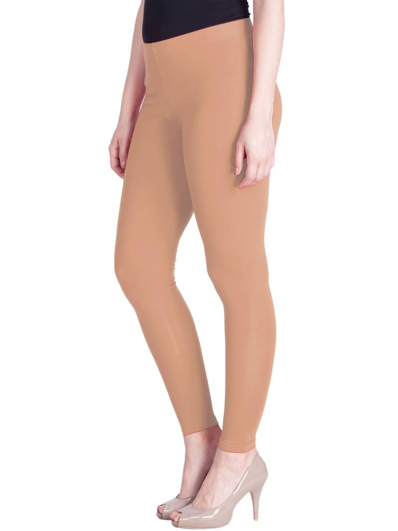  Lyra Peach Free Size Ankle Leggings