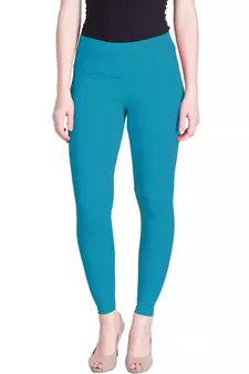  Lyra Blue Coracao Free Size Ankle Leggings