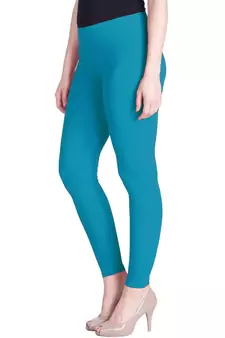  Lyra Blue Coracao Free Size Ankle Leggings