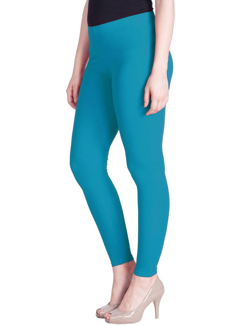  Lyra Blue Coracao Free Size Ankle Leggings