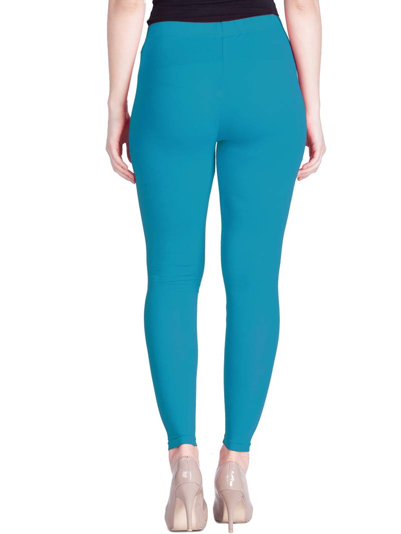  Lyra Blue Coracao Free Size Ankle Leggings