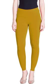  Lyra Ralh Gold Free Size Ankle Leggings