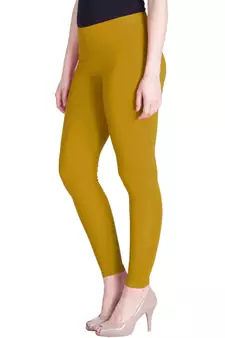  Lyra Ralh Gold Free Size Ankle Leggings