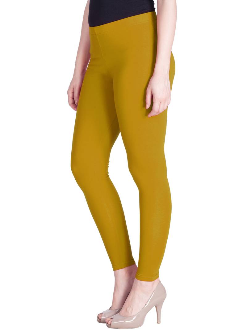  Lyra Ralh Gold Free Size Ankle Leggings