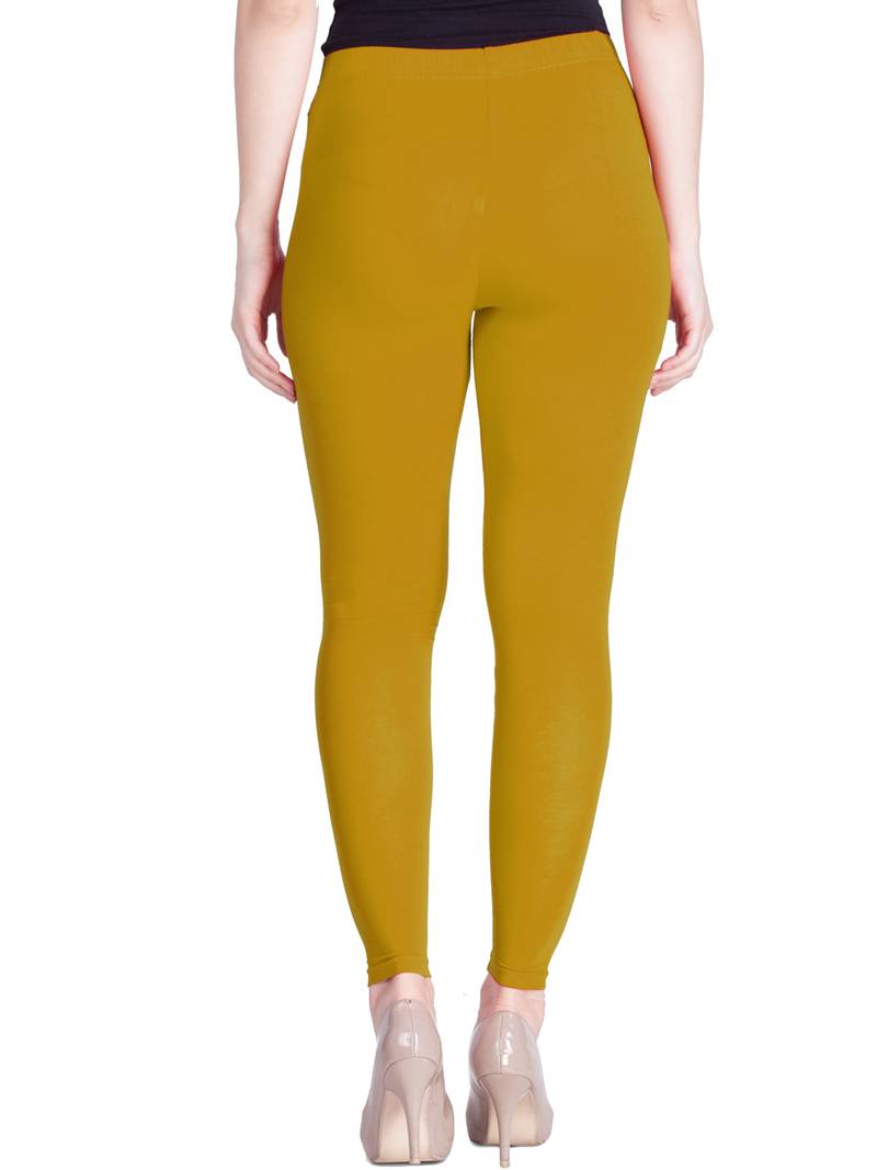  Lyra Ralh Gold Free Size Ankle Leggings