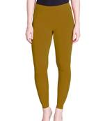  Lyra Tawny Olive Free Size Ankle Leggings