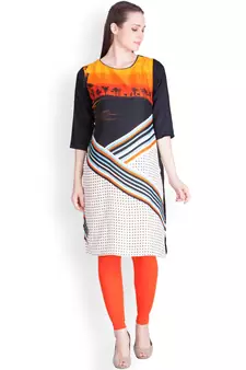  Lyra Mango Free Size Ankle Leggings