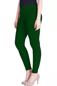  Lyra Fourleaf Green Free Size Ankle Leggings