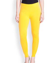  Lyra Yellow Free Size Ankle Leggings
