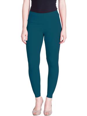  Lyra Ocean Blue Free Size Ankle Leggings 1