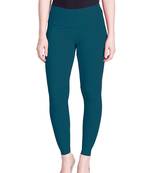  Lyra Ocean Blue Free Size Ankle Leggings