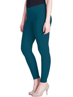  Lyra Ocean Blue Free Size Ankle Leggings 3