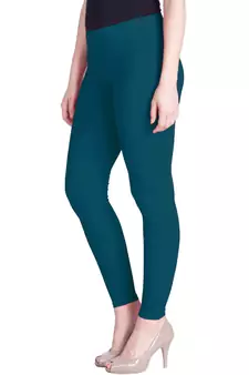  Lyra Ocean Blue Free Size Ankle Leggings