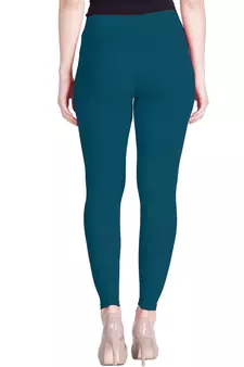  Lyra Ocean Blue Free Size Ankle Leggings