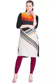  Lyra Dk.Rani Free Size Ankle Leggings