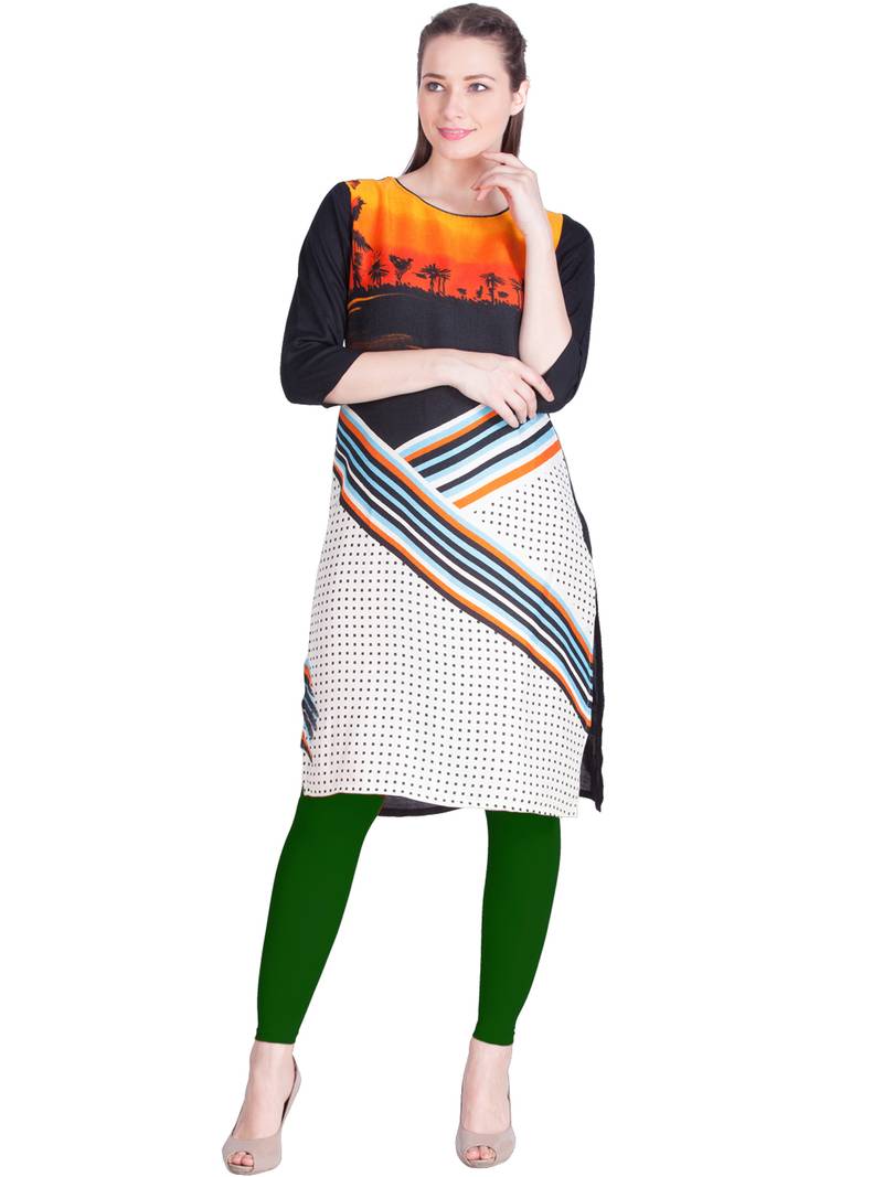  Lyra Moss Free Size Ankle Leggings