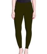  Lyra Olive Free Size Ankle Leggings