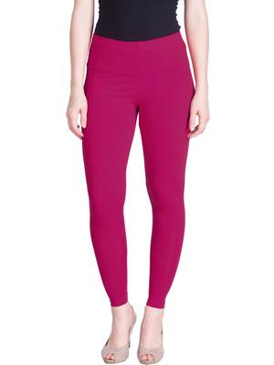  Lyra Bubble Gum Free Size Ankle Leggings 1