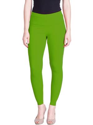  Lyra Lime Free Size Ankle Leggings 1