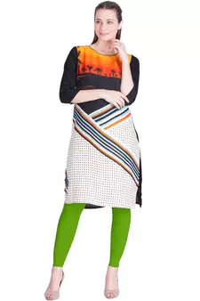  Lyra Lime Free Size Ankle Leggings