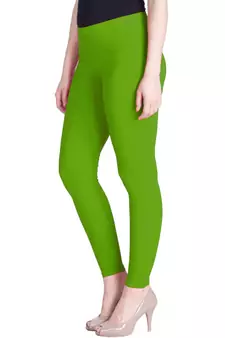  Lyra Lime Free Size Ankle Leggings
