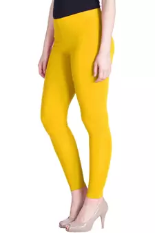  Lyra Lemon Free Size Ankle Leggings