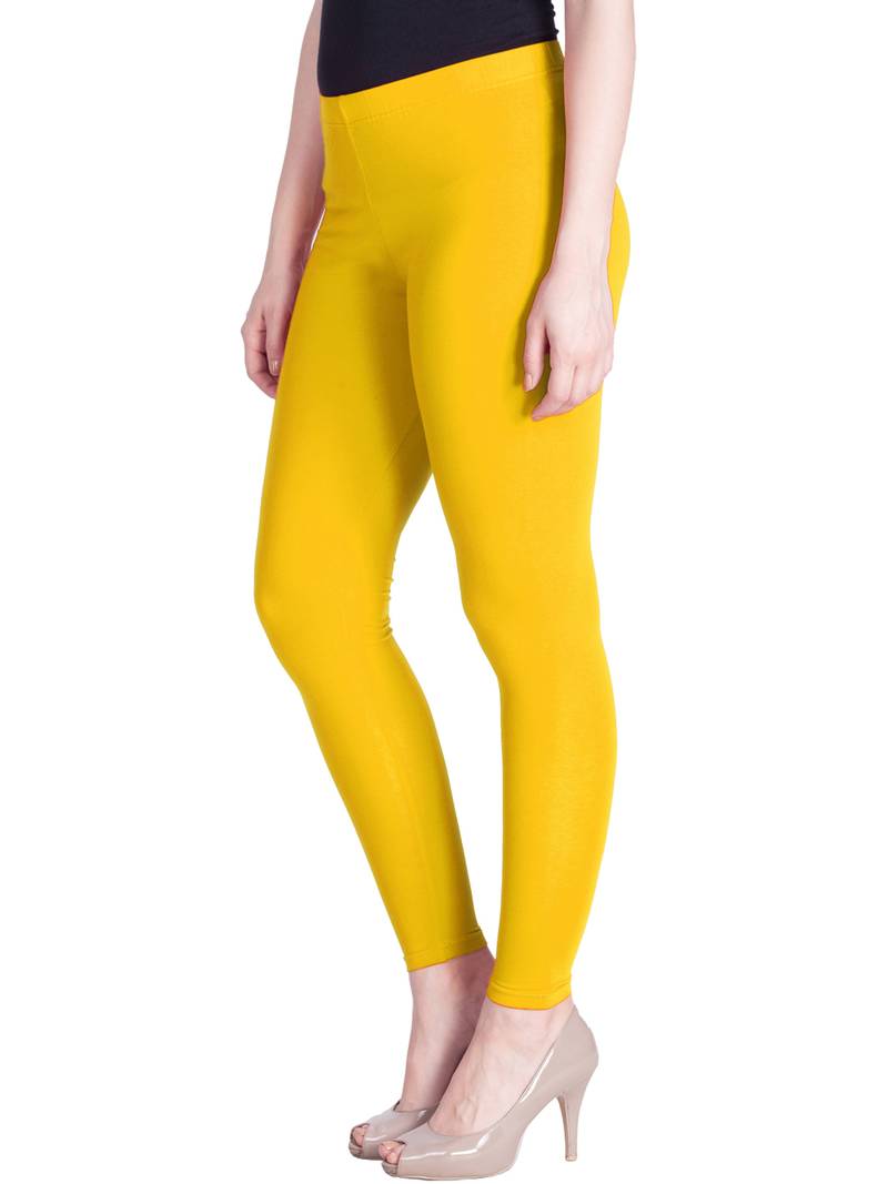  Lyra Lemon Free Size Ankle Leggings