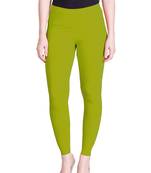  Lyra Yellow Green Free Size Ankle Leggings