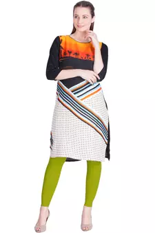  Lyra Yellow Green Free Size Ankle Leggings